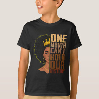 T-shirt Un mois ne peut contenir notre histoire Mélanine A
