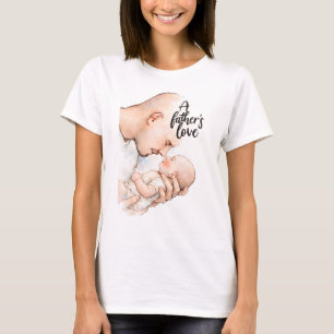 T-shirt Un moment tendre d'un père