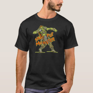 T-shirt un monstre mis par tir