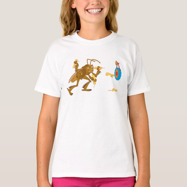 T-shirt Un mouchoir de bug Lance Hornet "fléchettes" Disne (Devant)
