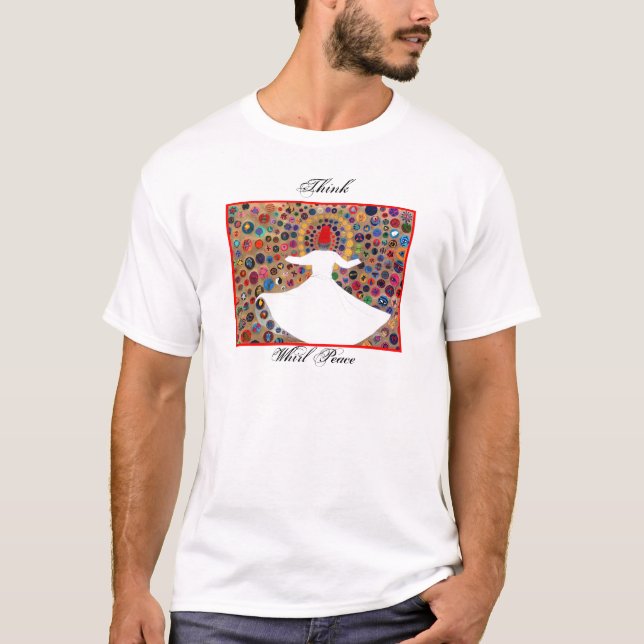 T-shirt Un mouvement giratoire de l'amour (Devant)