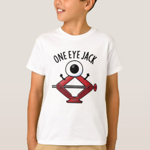 T-shirt Un Oeil Jack Funny Voiture Jack Pun