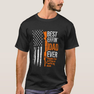 T-shirt Un Papa À Effet Meilleur Pour Un Arme À Feu Merci 