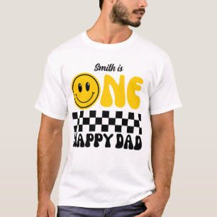 T-shirt Un papa heureux, chemises assorties pour la famill