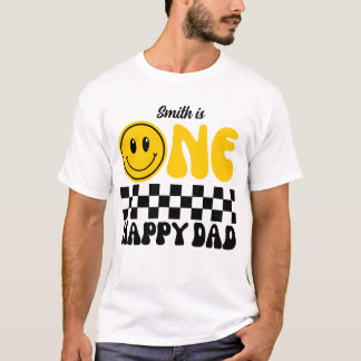 T-shirt Un papa heureux, chemises assorties pour la famill