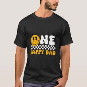 T-shirt Un papa heureux Dude Tee - shirt 1ère fête d'anniv