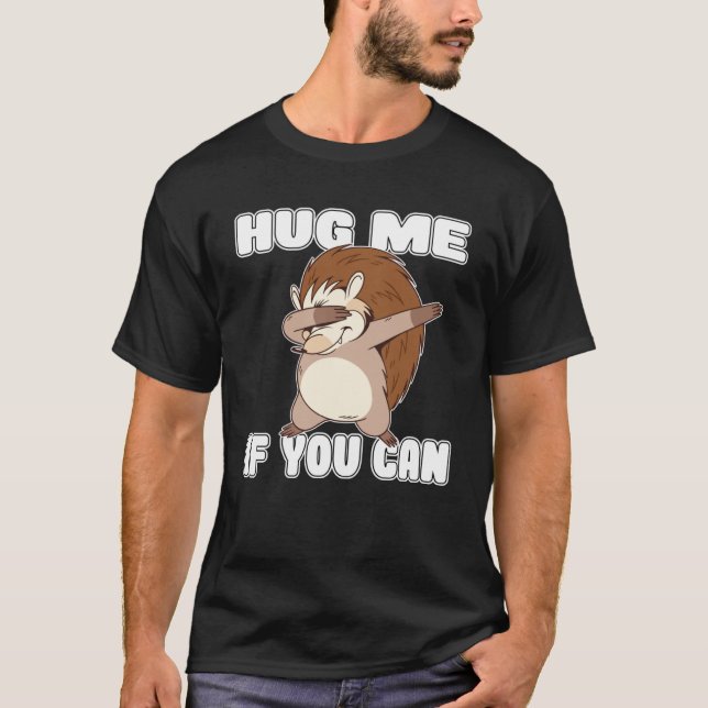 T-shirt Un paresseux fait plus de travail que mes ancêtres (Devant)
