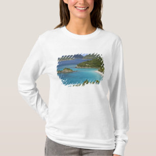 T-shirt Un paysage de Caneel Bay depuis une route à St. Jo