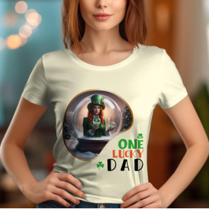 T-shirt Un père chanceux - Irish Folklore Fest