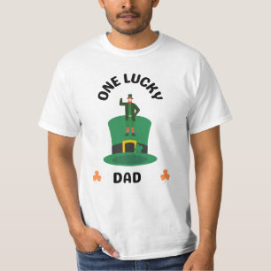 T-shirt Un père chanceux irlandais