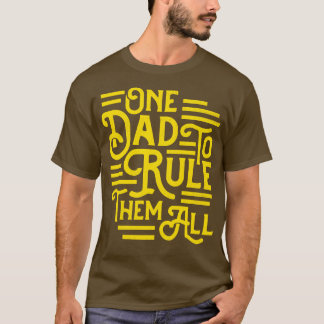 T-shirt Un Père Pour Les Diriger Toute Fête des pères