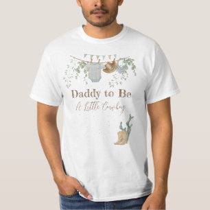 T-shirt Un petit Baby shower de cowboy