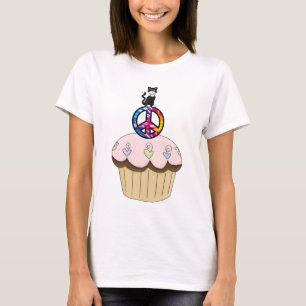 T-shirt Un petit gâteau de paix de Kitty