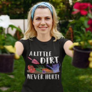 T-shirt Un Petit Jardin Ne Jamais Blessé Jardin Gardener C