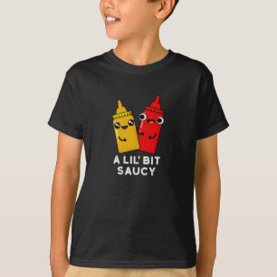 T-shirt Un petit peu souillé Sauce Pun Dark BG