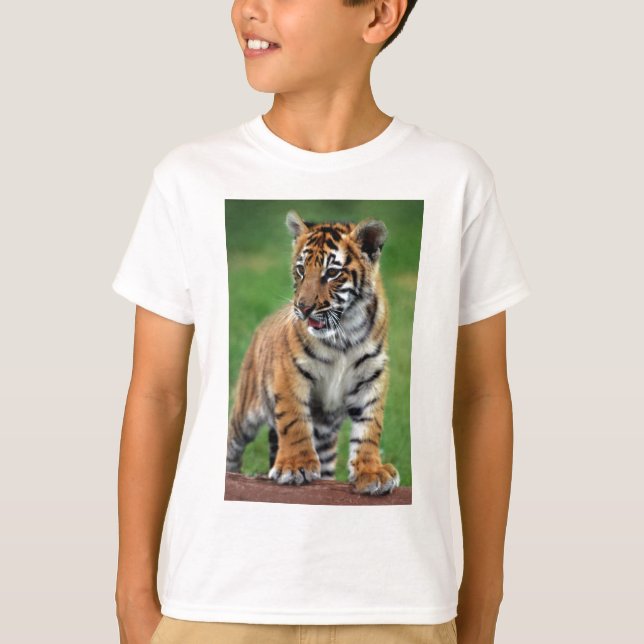 T-shirt Un petit tigre mignon (Devant)