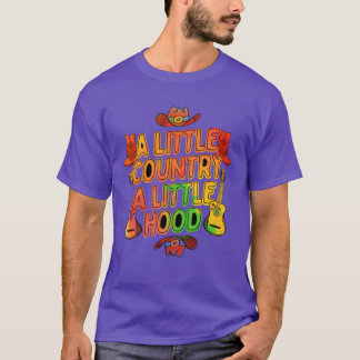 T-shirt Un peu de country, un peu de musique de quartier,