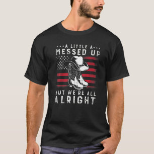 T-shirt Un peu embêté, mais tout va bien Vintage U