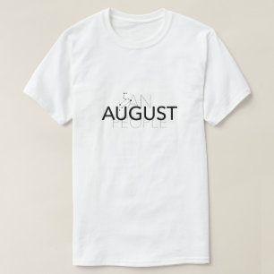 T-shirt Un peuple d'août