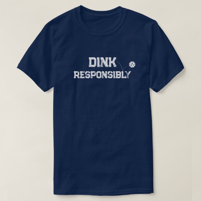 T-shirt Un Pickleball Classique branché Dink amusant (Design devant)