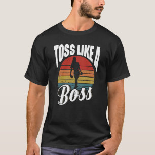 T-shirt Un pied de champ de Cornhole comme un patron pour