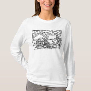 T-shirt Un Pikeman allumant un canon