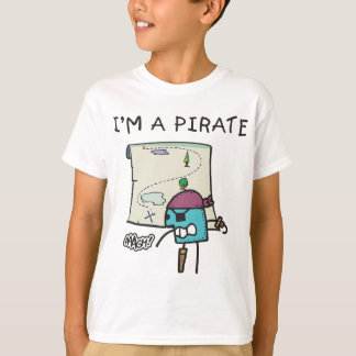 T-shirt Un pirate badine
