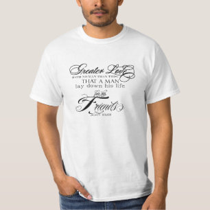 T-shirt Un plus grand amour