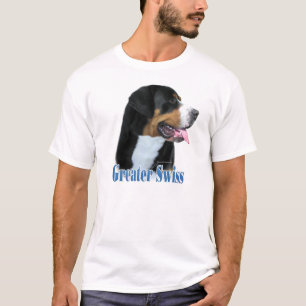 T-shirt Un plus grand nom suisse de chien de montagne