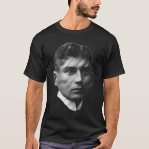 T-shirt Un portrait d'auteur Franz Kafka