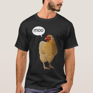 T-shirt Un poulet dit Moo