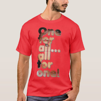 T-shirt Un pour tous pour un