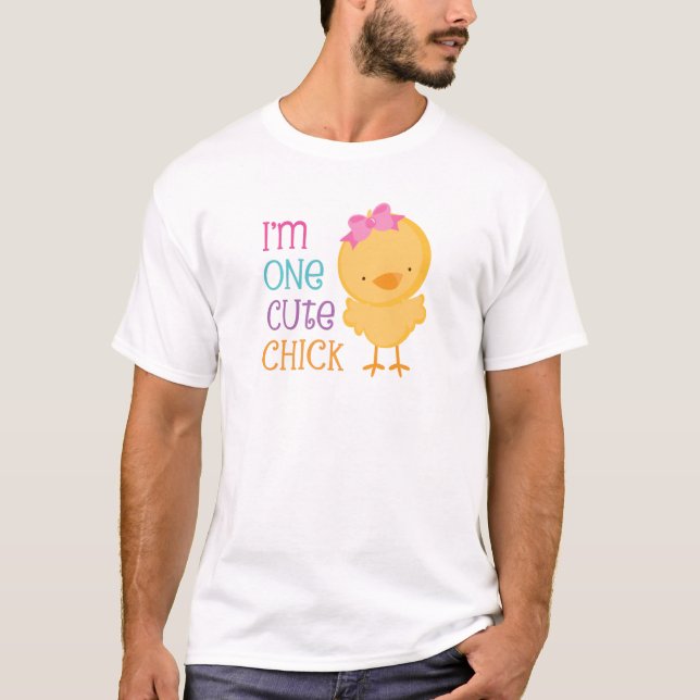T-shirt Un poussin mignon (Devant)