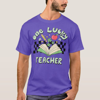 T-shirt Un Professeur chanceux Happy Jour de la Saint Patr