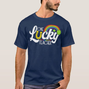 T-shirt Un professeur chanceux Jour de la Saint Patrick Sh