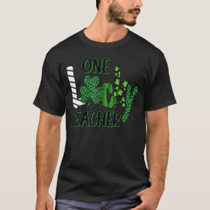 T-shirt Un Professeur Chanceux Saint Patrick Jour S
