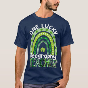T-shirt Un Professeur de Géographie chanceux Enseignant de