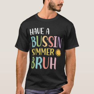 T-shirt Un professeur super de l'été Un dernier jour d'éco