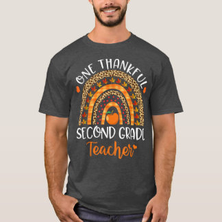 T-shirt Un Remerciement Enseignant De Deuxième Année Thank