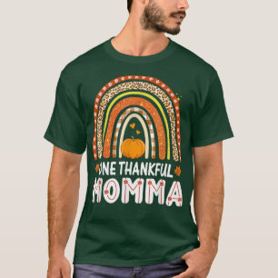 T-shirt Un Remerciement Momma Rainbow Leopard Automne Cet
