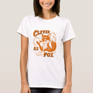 T-shirt Un renard intelligent