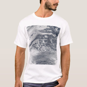T-shirt Un réseau de nuages sur l'océan Pacifique