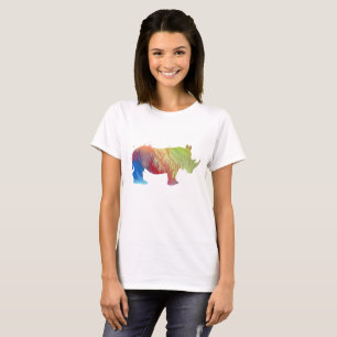 T-shirt Un rhinocéros