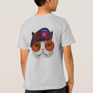T-shirt Un robuste 82e Kitty Kat aéroporté !