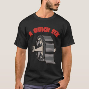 T-shirt Un rouleau d'argent à réparation rapide pour les i