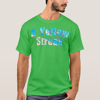 T-shirt Un ruisseau Jaune