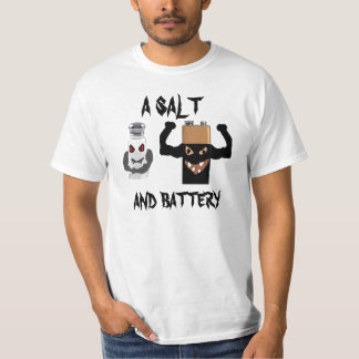 T-SHIRT UN SEL, ET BATTERIE