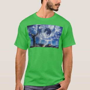 T-shirt Un Shaman amérindien appelle Thunder