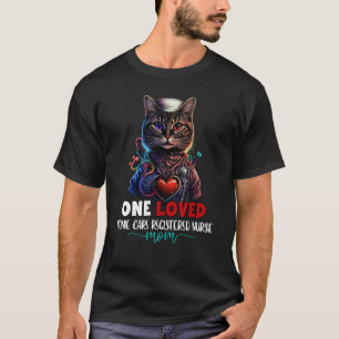 T-shirt Un Soin à domicile aimé Infirmière inscrite Maman