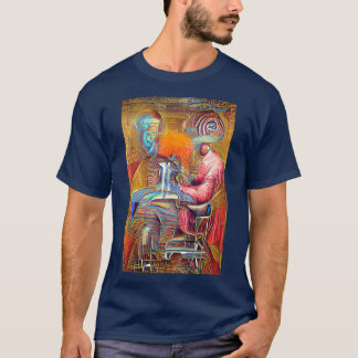 T-shirt Un Tableau Qui Express Le Barbier